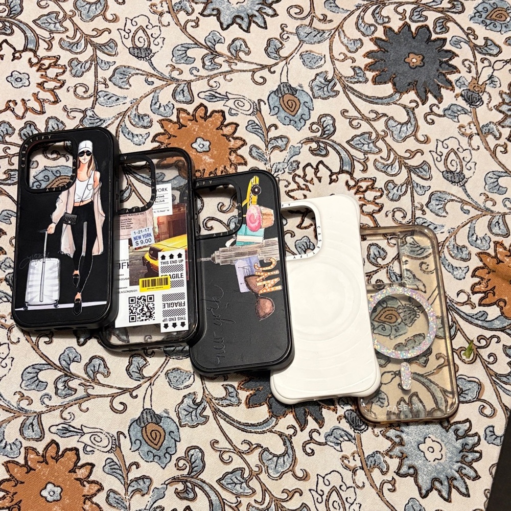 Iphone 16 pro Cases (5-Pack)